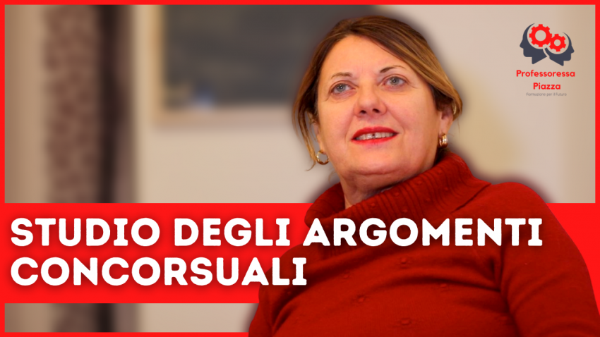 Linee di Indirizzo per lo Studio degli Argomenti Concorsuali